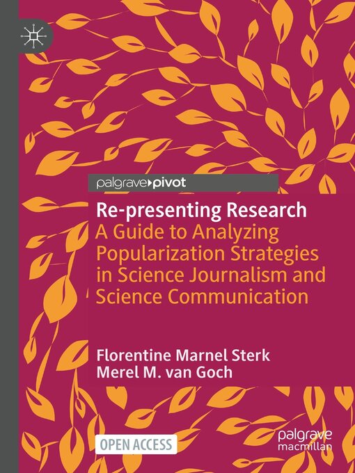 Title details for Re-presenting Research by Florentine Marnel Sterk - Available